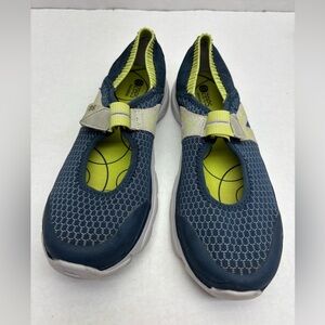 Naturalizer  Blue and Lime Active Slip-On Sneakers - wos size 8 M, box 14